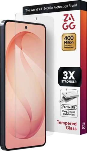 ZAGG - Glass+ Defense Screen Protector for Samsung Galaxy S26+ - Clear