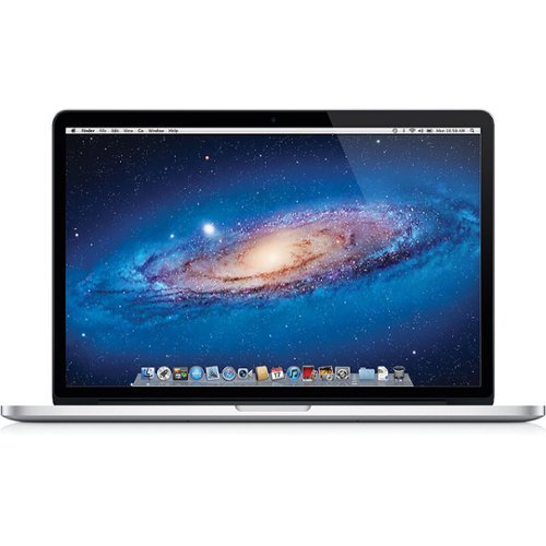Apple - Pre-Owned MacBook Pro 15-Inch "Core i7" 2.7 GHz, 8GB RAM - 512GB SSD (ME665LL/A) Early 2013 - Silver-Front_Standard 