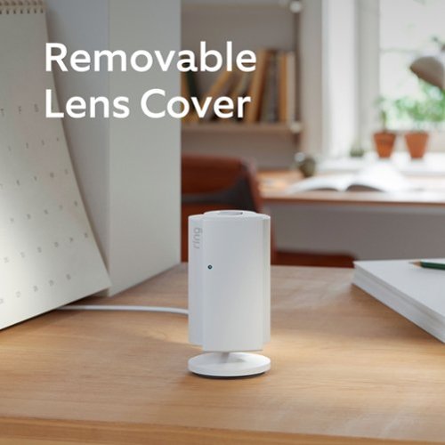 Ring Indoor Cam Plus, Plug-In, Retinal 2K for enhanced video quality, 6x Zoom, Night Vision for color night vision, 2pk - White GLOBAL SHIPPING