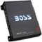 BOSS Audio - Riot 1100W Class AB Mono MOSFET Amplifier with Variable Low-Pass Crossover - Black-Front_Standard