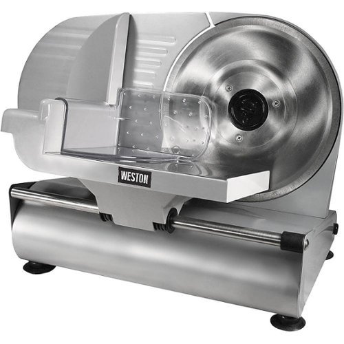 Weston - 9" Electric Food Slicer - Stainless Steel