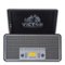 Victor - 4W Monument 3-Speed Belt-Drive Manual Turntable, Built-in Speakers, Bluetooth In/Out, CD/Cassette, AM/FM, 45 Adapter - Graphite-Front_Standard