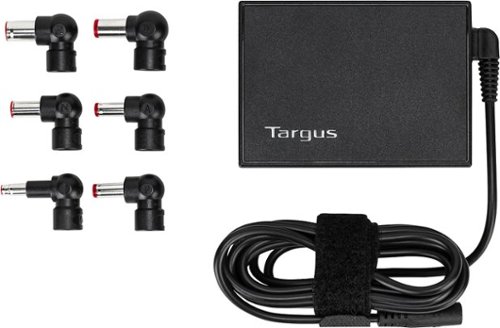  Targus - 90W AC Power Adapter for Select Laptops - Black