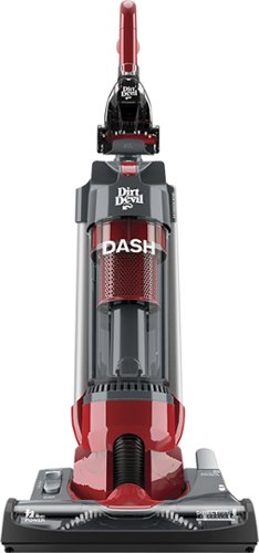  Dirt Devil - Dash Bagless Upright Vacuum - Red/Gray