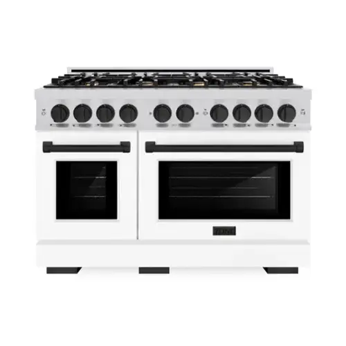 ZLINE - 3 oven - 6 burner - white