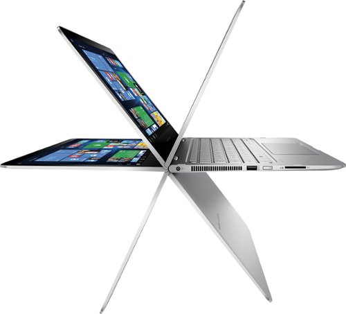  HP - Spectre x360 2-in-1 13.3&quot; Touch-Screen Laptop - Intel Core i7 - 8GB Memory - 256GB Solid State Drive - Natural Silver/Black