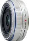 M.Zuiko 17mm f/2.8 Wide-Angle Pancake Lens for Olympus Micro Four Thirds Digital Cameras - Silver-Angle_Standard