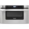 Sharp - 24" 1.2 Cu. Ft. Built-in Microwave Drawer - Stainless Steel-Front_Standard 
