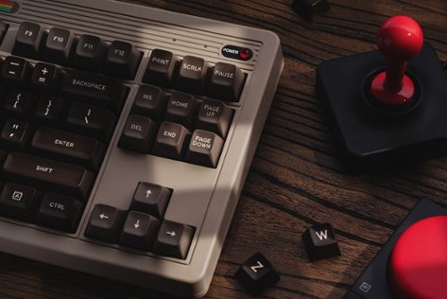8BitDo Retro Joystick and Mechanical Keyboard - C64 Edition BUY IN QATAR