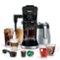 Ninja - DualBrew PRO 12-Cup Specialty Coffee System with Thermal Carafe, K-Cup Compatible, Hot Water System & Frother - Black/Silver-Front_Standard