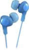 JVC - Gumy Soft Earbud Headphones - Blue-Front_Standard