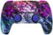Custom Controllerzz - Custom Wireless Controller for PS5 - Digital Mirage & Purple Chrome Inserts-Front_Standard