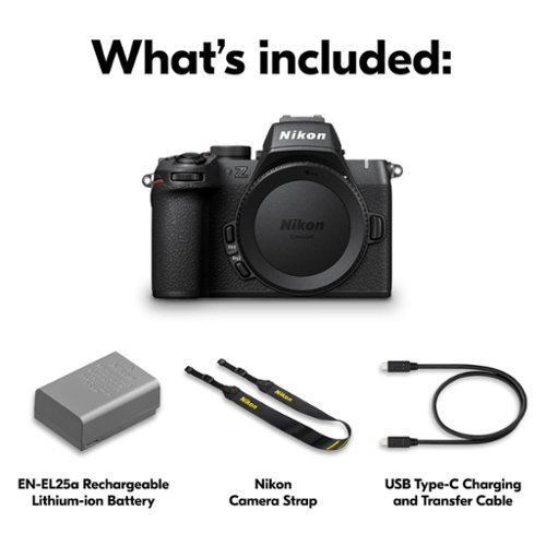 Nikon Z50II Mirrorless Camera Body - Black BUY IN AUSTRALIA