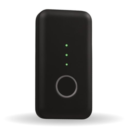 mySeniorCareHub - SafeLink Locket Medical Alert Device for Seniors | GPS Tracking | Fall Detection| Includes Mobile App |24x7 Monitoring - Black-Front_Standard 