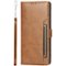 SaharaCase - Folio Wallet Case for Samsung Galaxy S22+ - Brown-Left_Standard