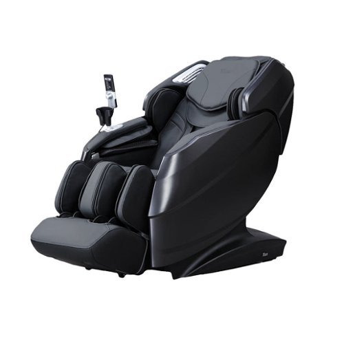 Titan - 4D Rejuv Zero Gravity Massage Chair with Thai Stretch, AI Technology - Black-Front_Standard 