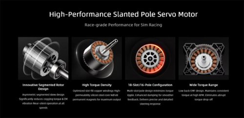 Moza Racing R12 V2 Direct Drive Sim Racing Wheelbase for PC - Black GLOBAL SHIPPING