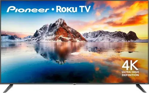 Pioneer • Roku TV  
4K ULTRA HIGH DEFINITION