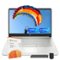 HP - Stream 14" HD Laptop, Intel Celeron N4120, 16GB RAM, 64GB eMMC, Win 11 S,160GB Docking Station - Silver-Front_Standard