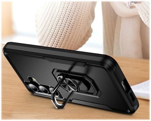 SaharaCase ArmorPro Kickstand Case for Samsung Galaxy S24 - Scorpion Black BUY IN MIDDLE EAST