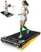 Akluer - 480L-A Walking Pad with Incline, 2.5HP Under Desk Treadmill with Remote Control, LED Display, 330lbs Max Capacity - Black-Front_Standard
