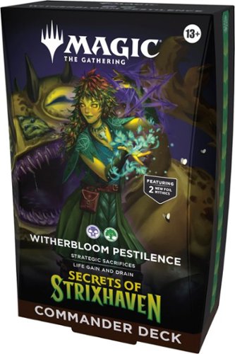 Wizards of The Coast - Magic: The Gathering Secrets of Strixhaven Commander Deck - Witherbloom Pestilence-Front_Standard 