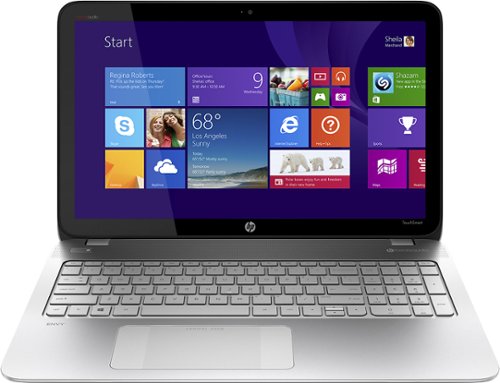  HP - Geek Squad Certified Refurbished 15.6&quot; Touch-Screen Laptop - Intel Core i5 - 8GB Memory - 750GB HDD - Natural Silver