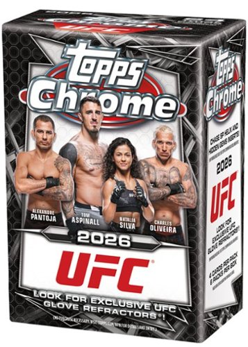 2026 Topps Chrome UFC Blaster Box SP-T26UFCCB - Best Buy