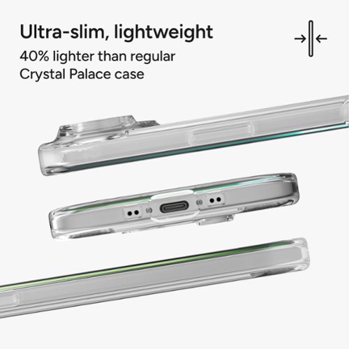 ZAGG Crystal Palace Lite Snap Ultra-slim MagSafe-compatible for Apple iPhone Air - Clear WORLDWIDE DELIVERY