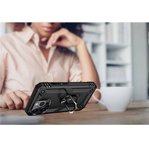 SaharaCase Kickstand with Belt Clip Case for Apple iPhone 13 Pro - Black SHOP ONLINE