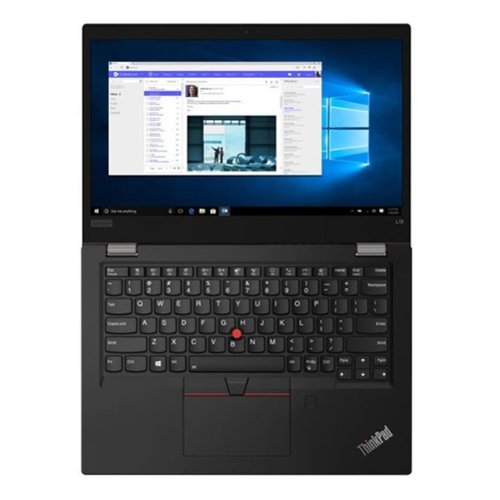 Lenovo - ThinkPad 13.3" 4K Ultra HD Laptop AMD Ryzen 5 PRO 5650U 256GB SSD-Front_Standard 