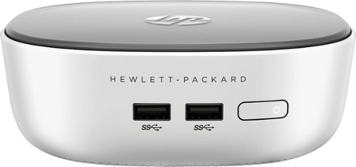  HP - Pavilion Desktop - Intel Pentium - 4GB Memory - 500GB Hard Drive - White/Gray