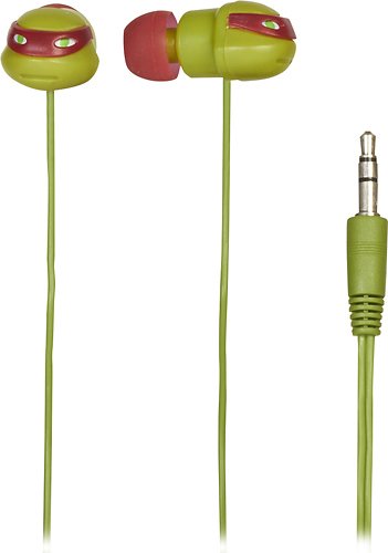  Sakar - Ninja Turtles Earbud Headphones - Red
