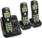 VTech - CS6120-31 DECT 6.0 Cordless Phone with Digital Answering System, 3 Handsets - Black-Angle_Standard