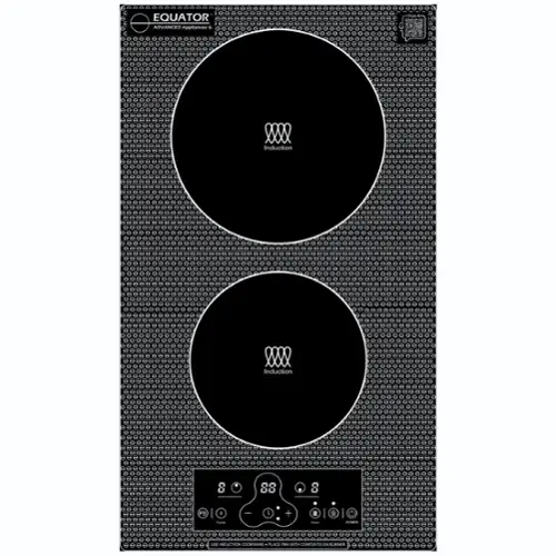 EQUATOR  
ADVANCED APPLIANCES  

Induction Cooktop  

USE INDUCTION COOKWARE + PLACE PAN WITH CONTENTS ON BURNER  

Induction