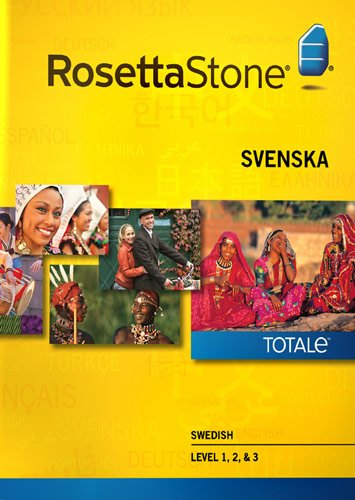  Rosetta Stone Version 4 TOTALe: Swedish Level 1, 2 &amp; 3