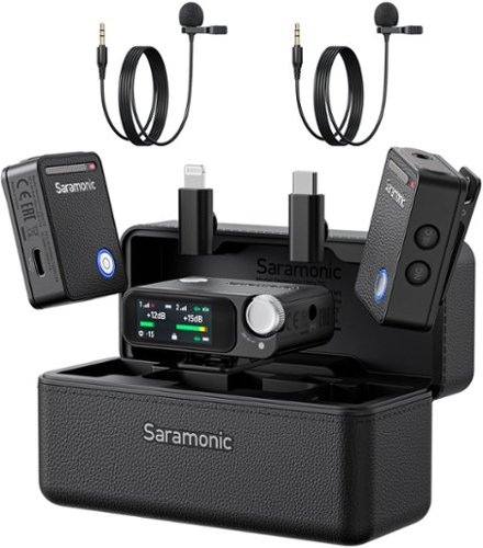 Saramonic Ultra 2-Person Universal Wireless Mic w/32-Bit Float Recording WORLDWIDE DELIVERY