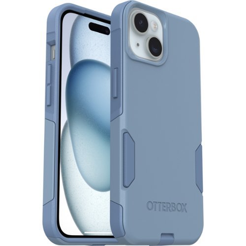 OtterBox Commuter Series Hard Shell for MagSafe for Apple iPhone 16e, Apple iPhone 15, Apple iPhone 14, and Apple iPhone 13 - Crisp Denim WORLDWIDE DELIVERY