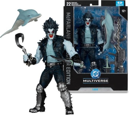 McFarlane Toys - DC Multiverse Lobo (DC Classic) 7" Action Figure - McFarlane Collector Edition #58 - Chance for Chase