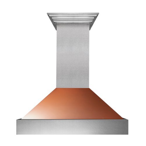 ZLINE - 36 inches - Externally Vented - Wall Range Hood - Copper-Front_Standard 