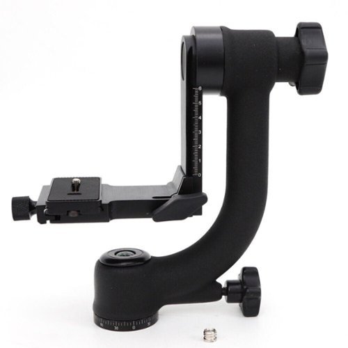 Stock Preferred - Professional Panoramic Gimbal Tripod Ball Head-Front_Standard 