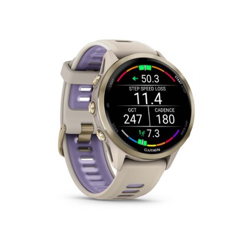 Garmin Forerunner 970 GPS Smartwatch 47 mm Titanium - Soft Gold Titanium with French Gray Case - (2025) WHERE TO BUY