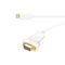 j5create - USB Type-C to VGA Cable - White/Gold-Angle_Standard