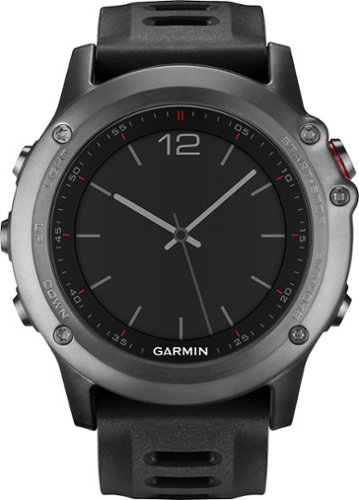  Garmin - fēnix 3 GPS Watch - Gray/Black