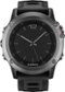 Garmin - fēnix 3 GPS Watch - Gray/Black-Front_Standard