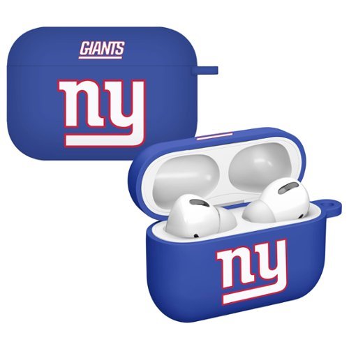 Artinian - New York Giants AirPods Pro Silicone Case Cover - Blue-Front_Standard 