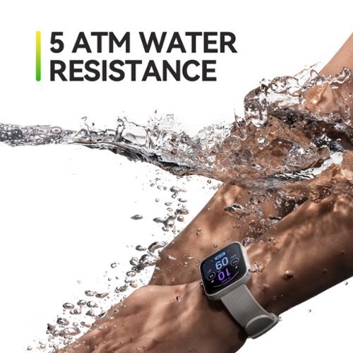Amazfit Bip 3 Pro Smartwatch 42.9mm Polycarbonate Plastic - Pink BUY IN FRANCE