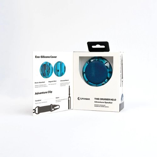 Speaqua Cruiser H2.0 Portable Adventure Speaker Kit - Tidal Blue GLOBAL SHIPPING