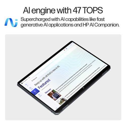 HP OmniBook Ultra Flip - Copilot+ PC - 14 3K OLED Touch-Screen Laptop - Intel Core Ultra 7 - 16GB Memory - 1TB SSD - Eclipse Grey SHOP ONLINE