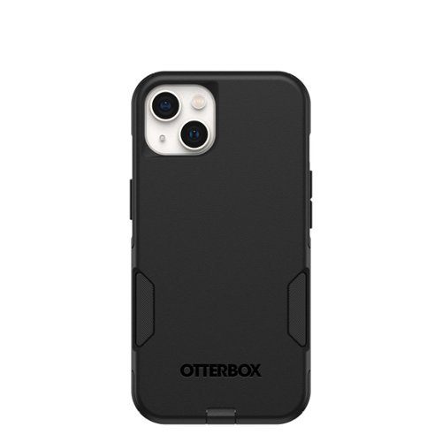 OtterBox - Commuter Series Hard Shell for Apple iPhone 13 - Black-Front_Standard 